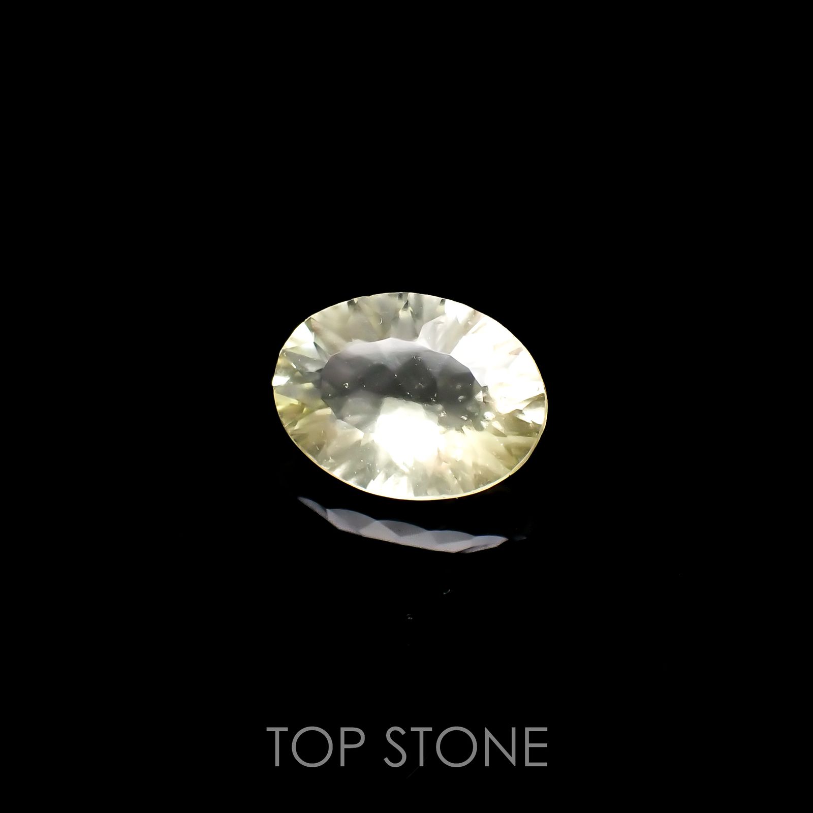 リビアングラス エジプト・リビア砂漠産 6.19ct[221018185]15.5x11.5mm