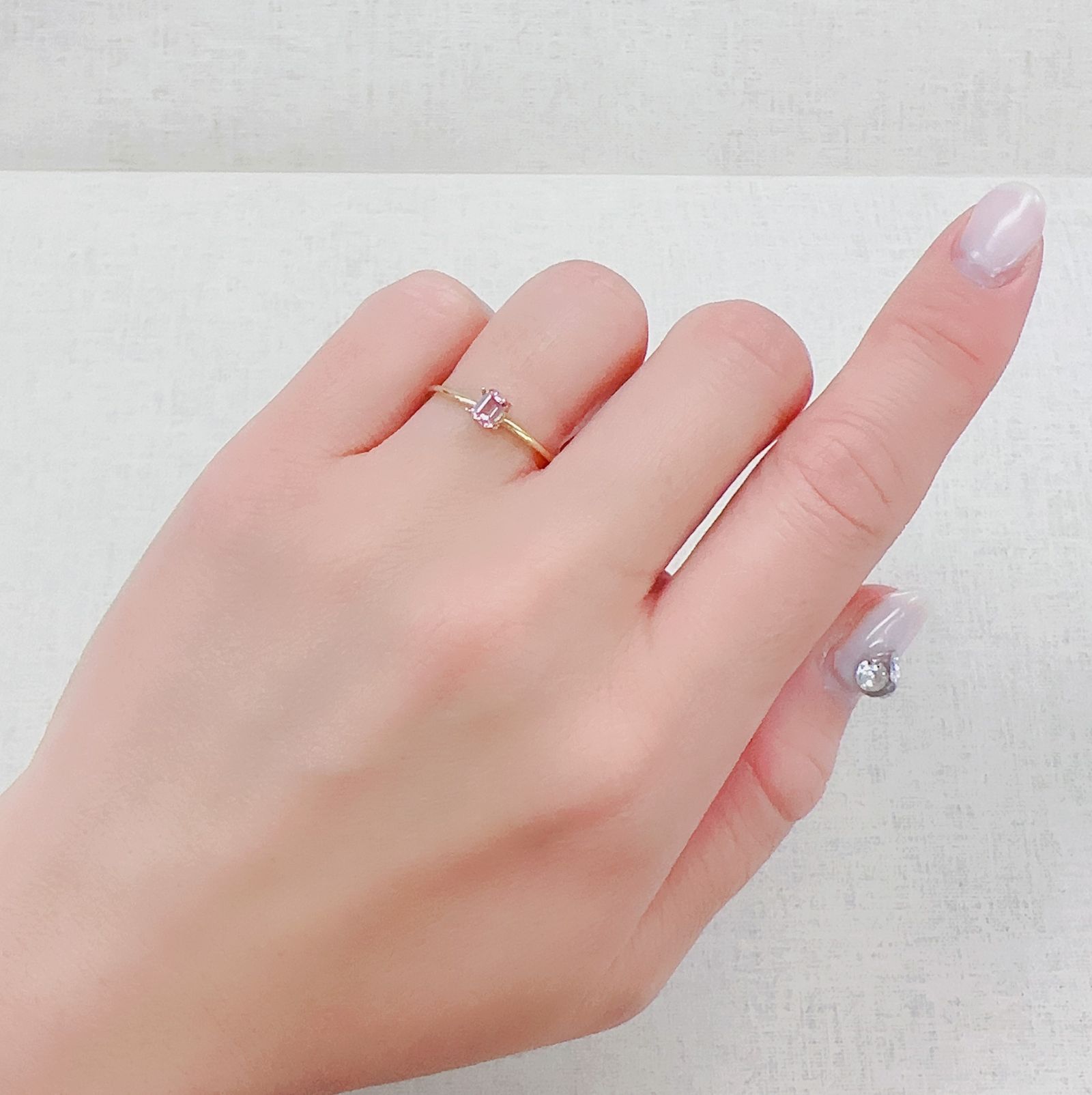 パパラチャサファイア 非加熱(宝石名サファイア/別名パパラチャ・サファイア)スリランカ産 0.29ct GIA鑑付[230421635]4.11x3.02mm前後