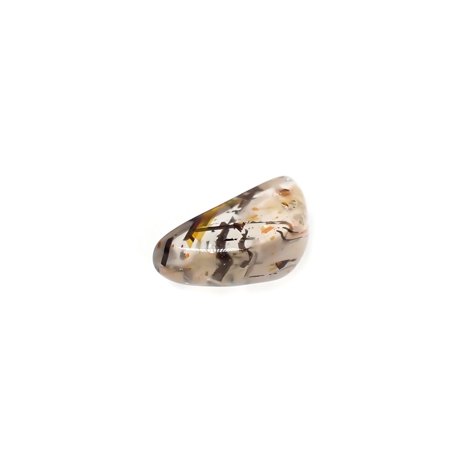 ◇フリーフォーム◇レインボーラティスサンストーン オーストラリア産 0.78ct[230220762]4.2x8.3mm前後
