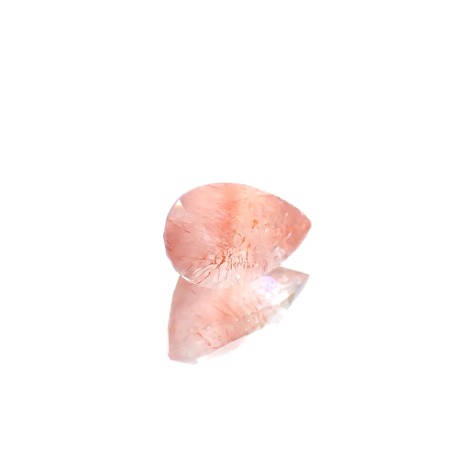 ストロベリークォーツ カザフスタン産 0.95ct[240628294]8.4x5mm前後