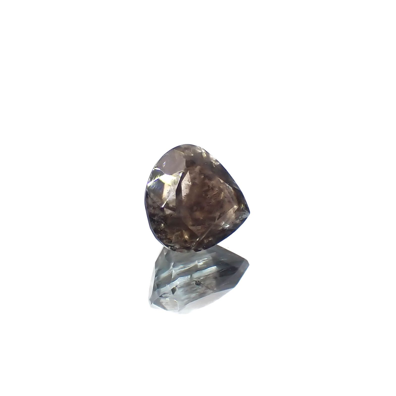 アベンチュリンアクアマリン ナイジェリア産 0.95ct[240226028]6.4x6.2mm前後