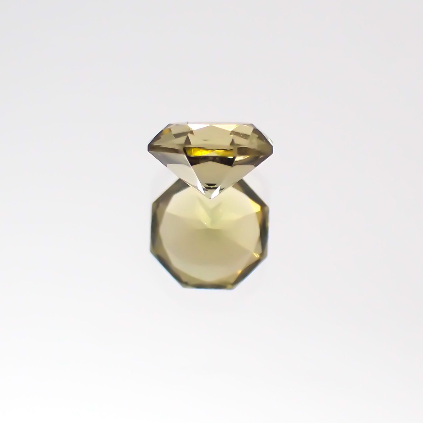 ◇オクタゴンカット◇イエロートルマリン SA(宝石名トルマリン)ブラジル/アフリカ産 0.27ct 識別済[231124206]4x4mm前後