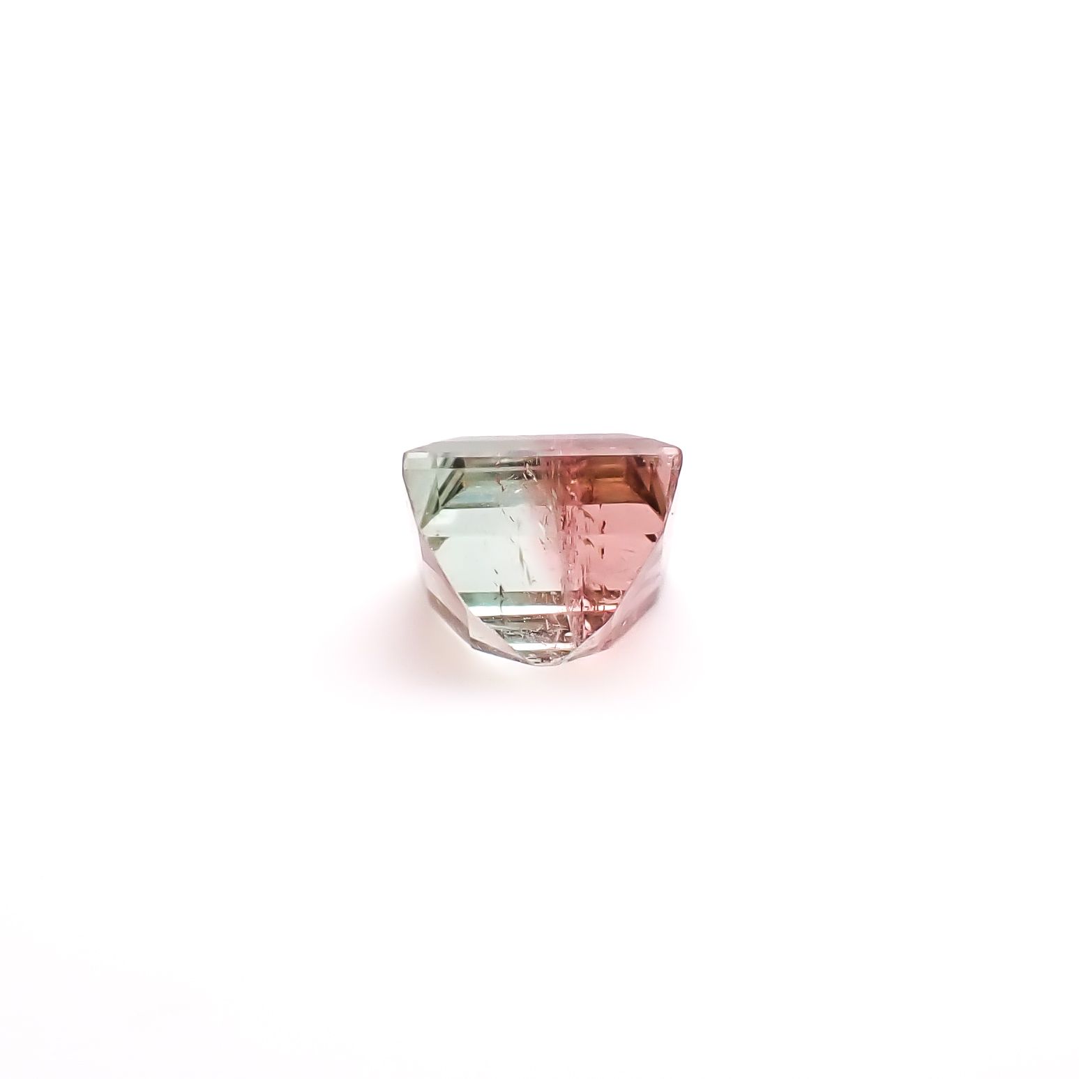 バイカラートルマリン アフガニスタン/ブラジル産 1.63ct / 6.2x6mm前後 [260932769]
