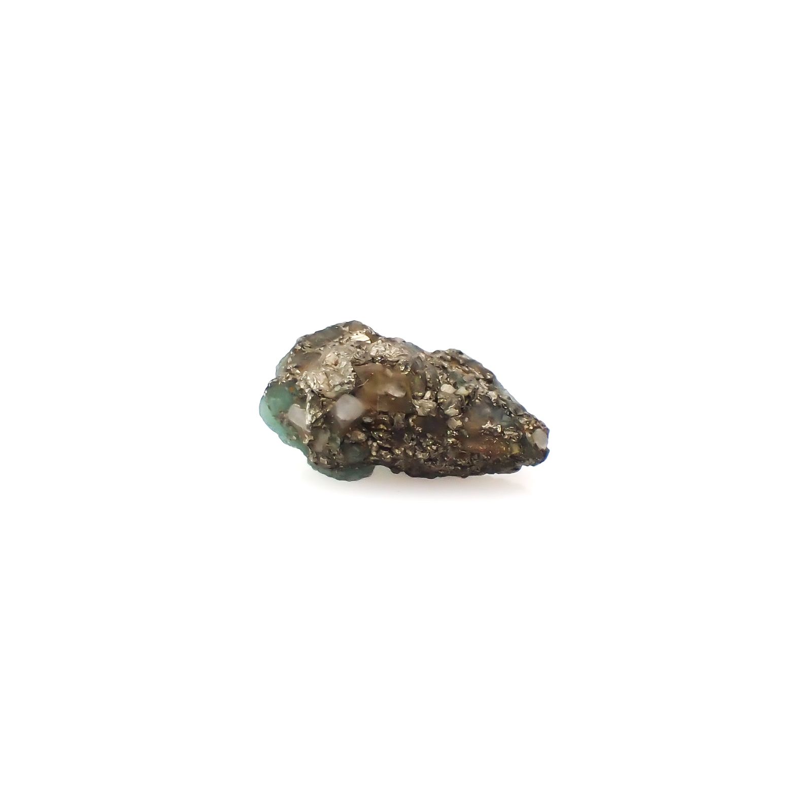 エメラルド 原石 コロンビア産 7.65ct[240427244]15.4x9.4mm前後