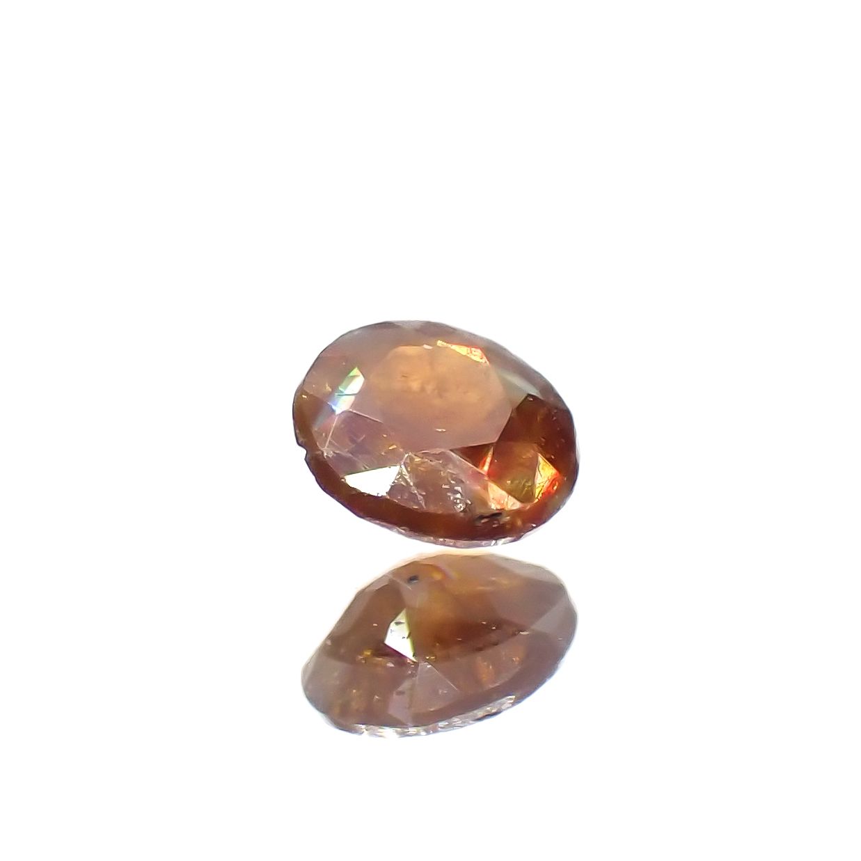 レインボーガーネット 日本・奈良県天川村産 0.18ct[230521958]3.4x3.3mm前後