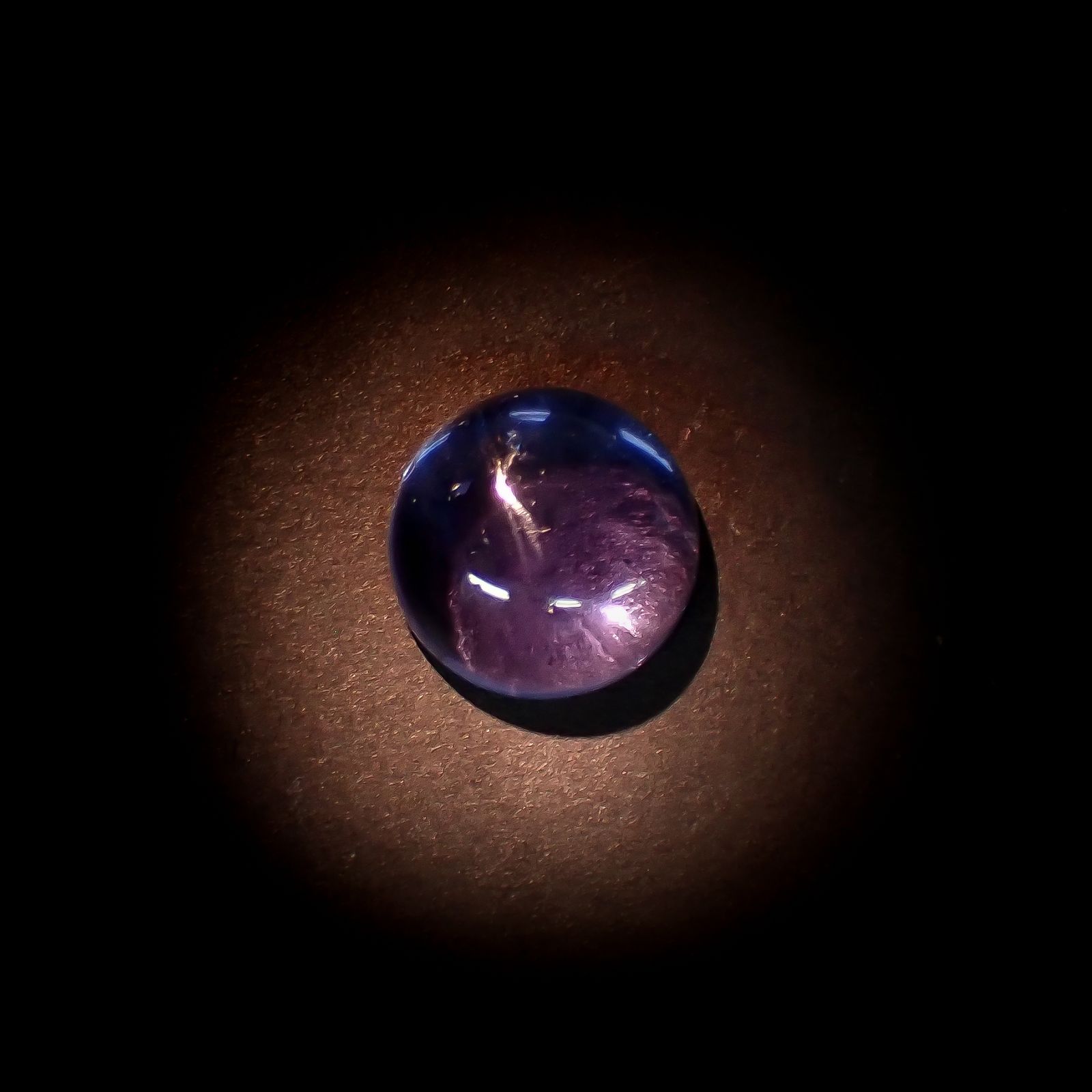 カラーチェンジフローライト ブラジル産 8.74ct[240326737]12.2x12.2mm前後