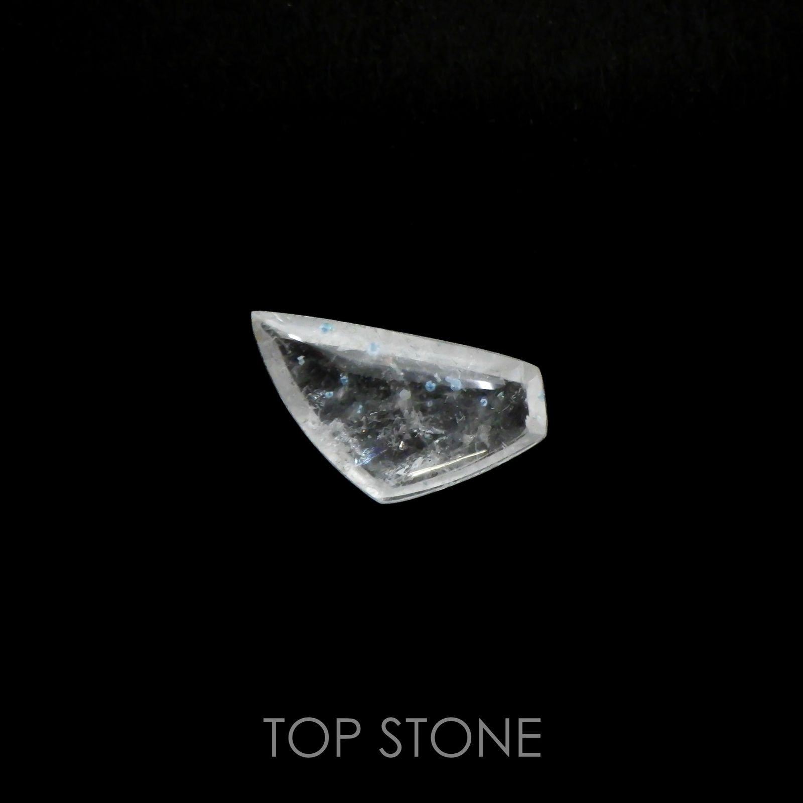 ◇カスタムカット◇パライバクォーツ ブラジル産 4.54ct[220616619]16.8x9.1mm前後