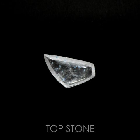 ◇カスタムカット◇パライバクォーツ ブラジル産 4.54ct[220616619]16.8x9.1mm前後