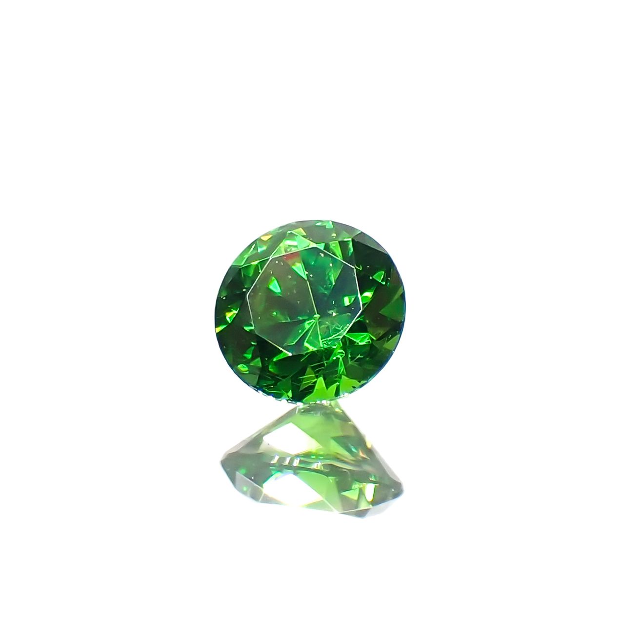 デマントイドガーネット ロシア産 0.12ct[231023653]2.9x2.9mm前後