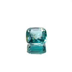 バイカラーカイヤナイト(宝石名カイヤナイト)ネパール産 1.26ct 識別済[240326690]6.1x6mm前後