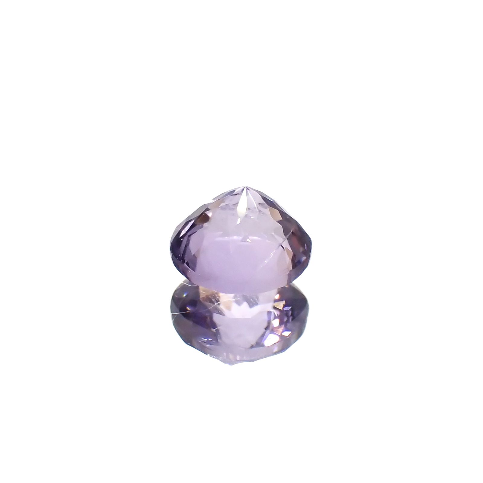 マリアライト(宝石名パープル・スキャポライト)スリランカ産 0.34ct 識別済[240326979]4.5x4.4mm前後
