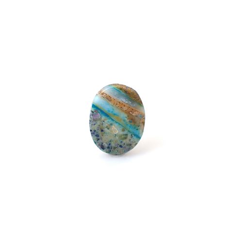 ブルーオパール ペルー産 9.88ct [250730717]19.3x14.3mm前後