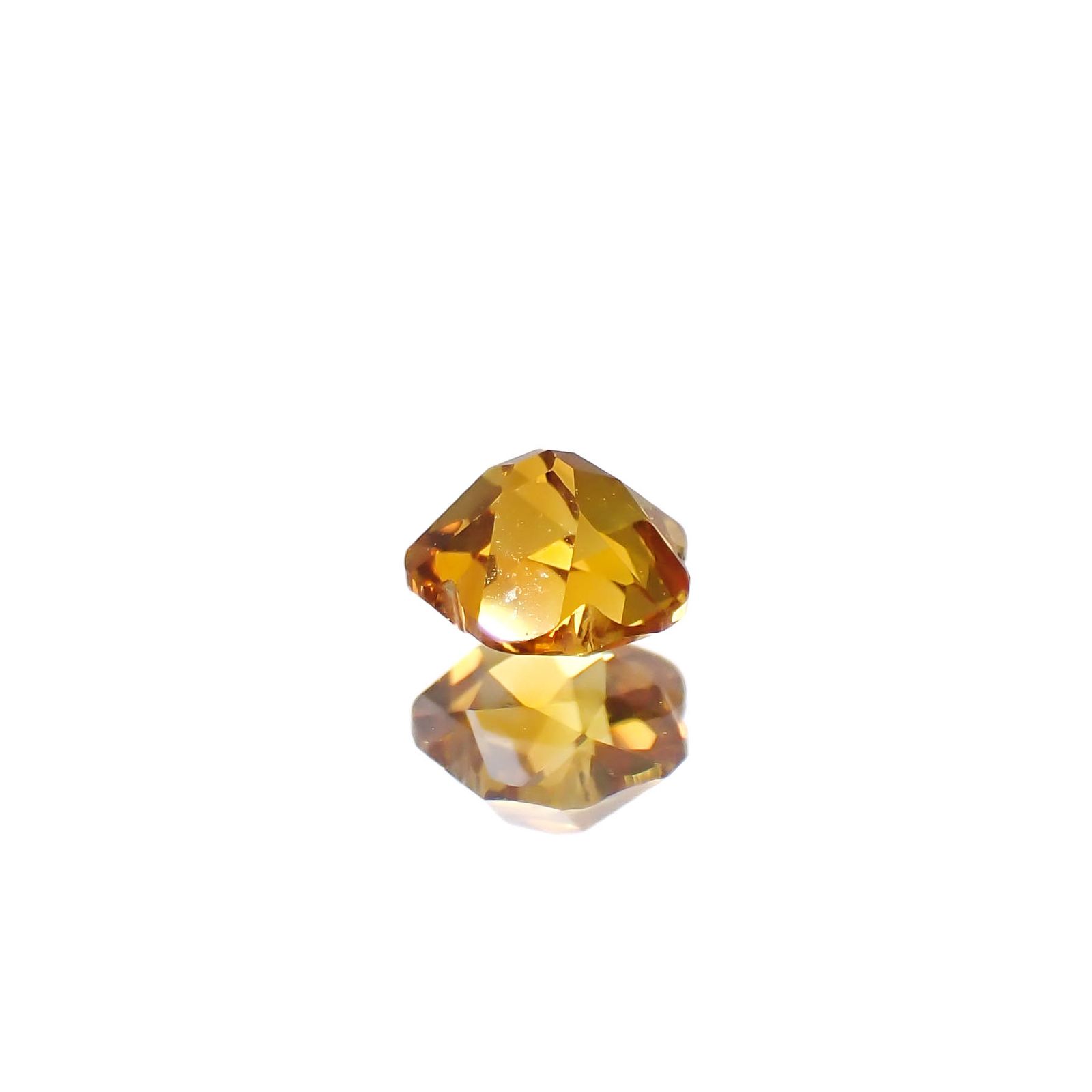 ◇カスタム・フラワーカット◇ファンシーカラーサファイア スリランカ/マダガスカル産 0.26ct [250329993]3.7x3.7mm前後