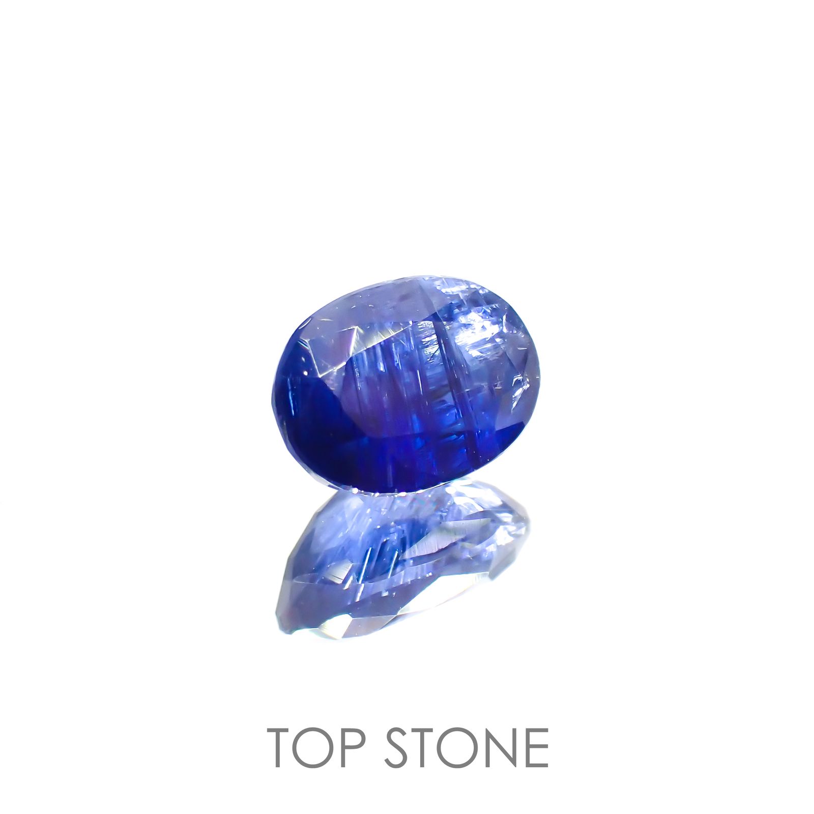カイヤナイト(宝石名カイヤナイト) ネパール産 1.08ct 識別済[20095283]7.1×5mm前後
