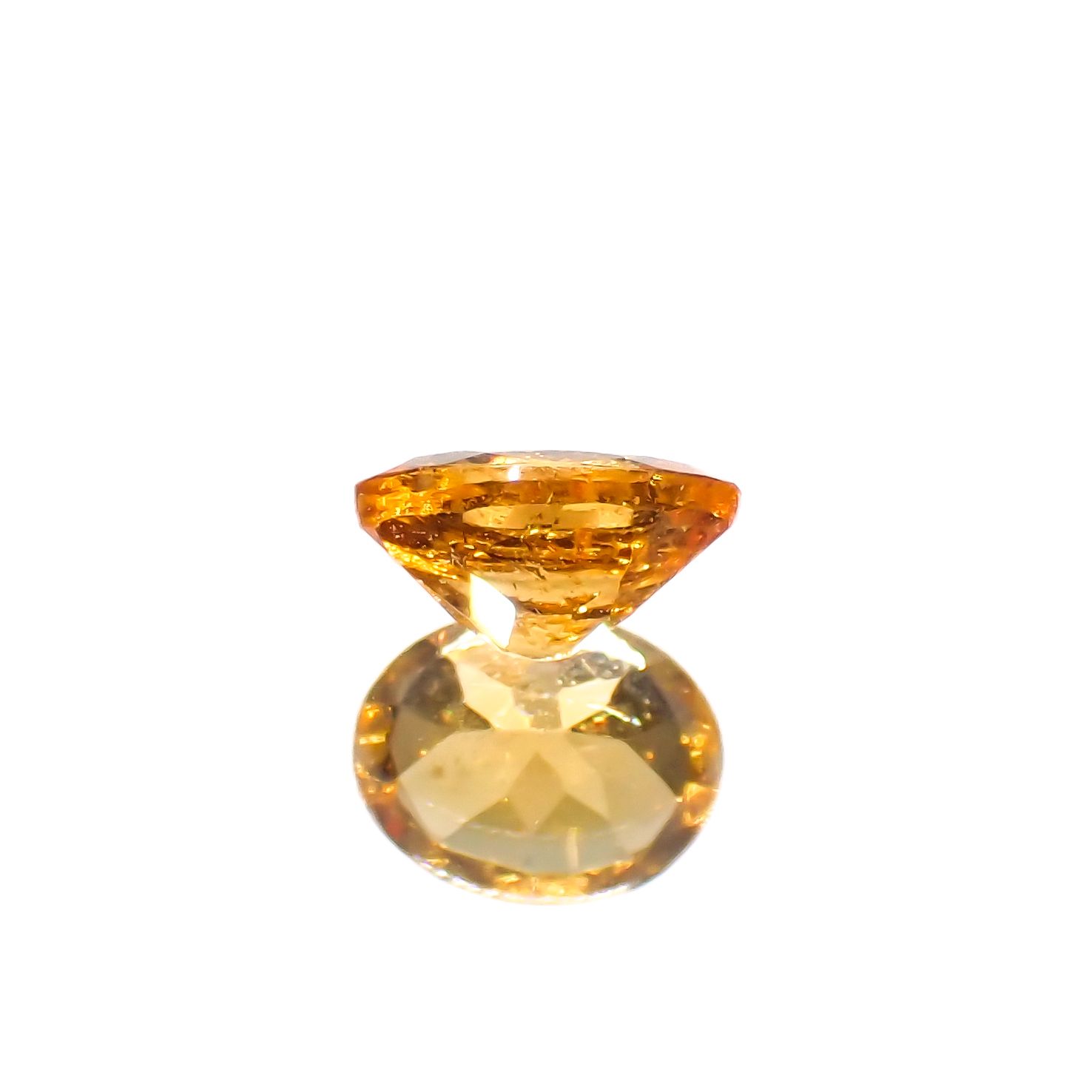 スペサルティンガーネット ナイジェリア産 0.43ct[230923381]5x3.9mm前後