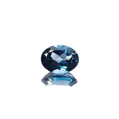 ロンドンブルートパーズ ブラジル産 1.58ct[240326795]8x6.2mm前後