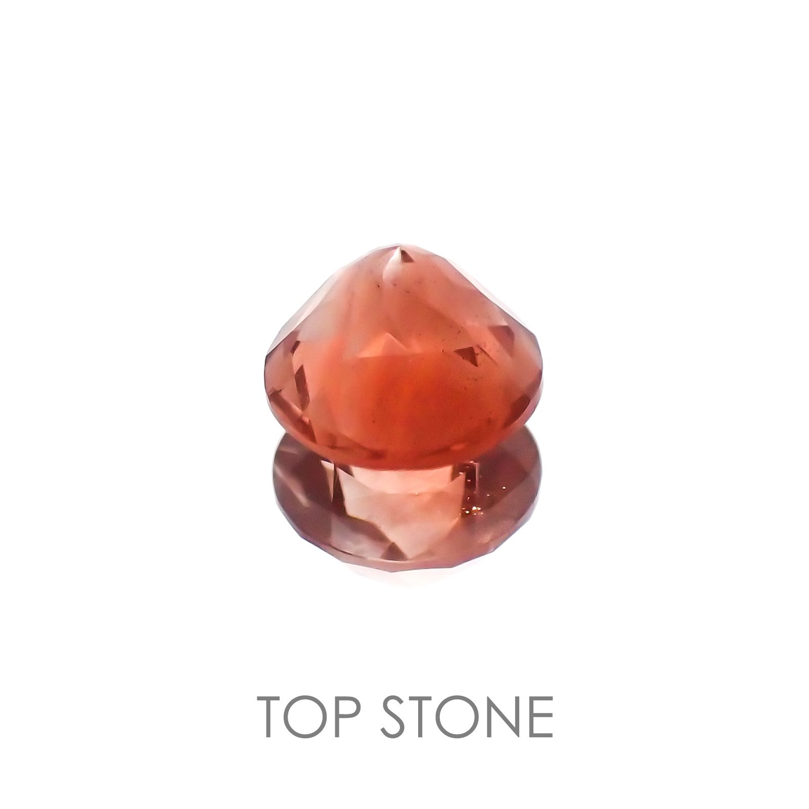 オレゴンサンストーン アメリカ産 ルース 0.46ct[21018400]5.2×5.2mm前後
