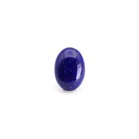 ラピスラズリ アフガニスタン産 11.28ct / 18.3x13.1mm前後 [260832892]