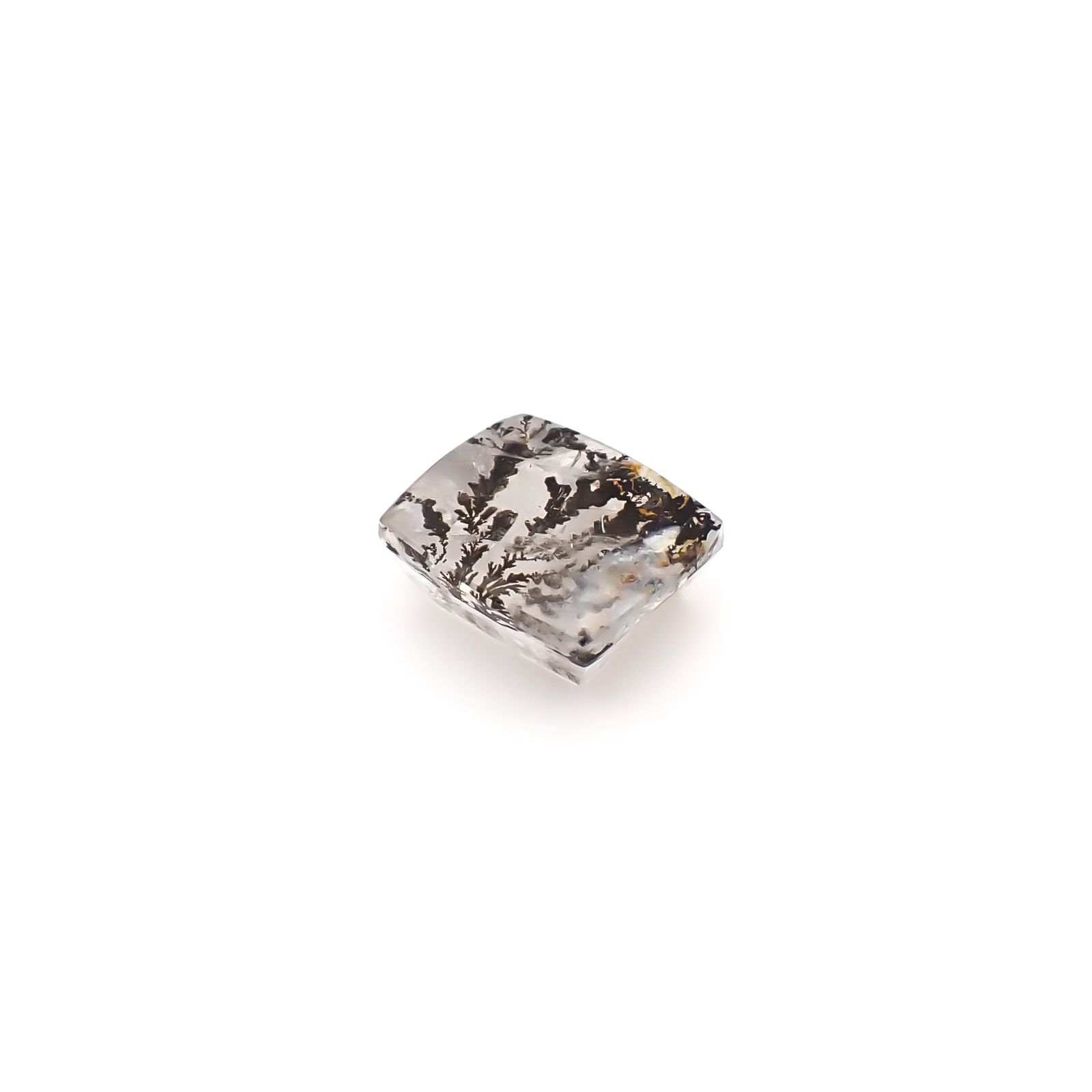 デンドリチッククォーツ ブラジル産 2.33ct / 8.9x7.5mm前後 [260832747]