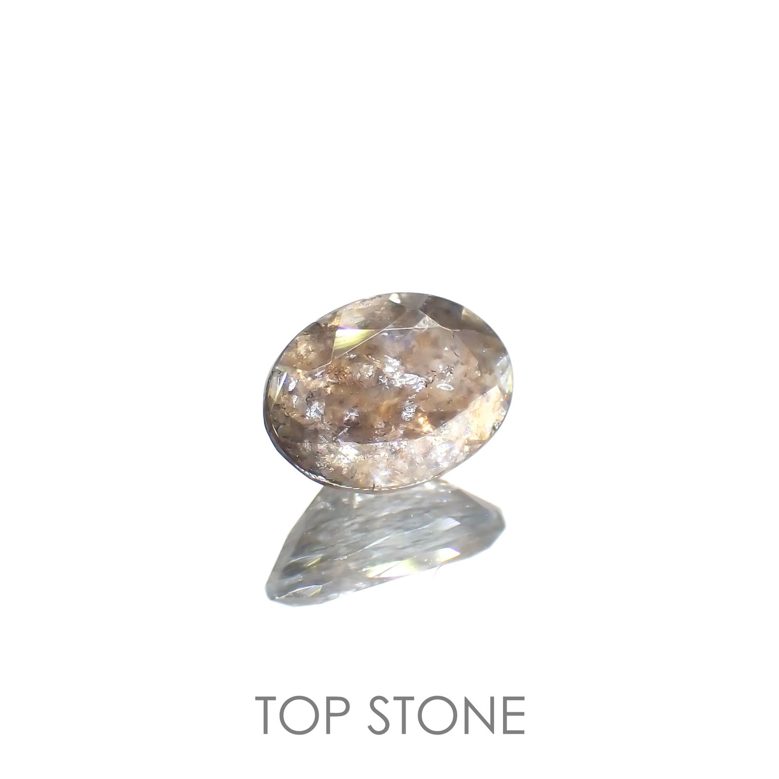 アベンチュリンアクアマリン ナイジェリア産 0.75ct[221018364]7.2x5.2mm前後