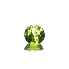 リリーパッドペリドット アメリカ・アリゾナ州産 2.04ct [231224596]8.1x8.1mm前後