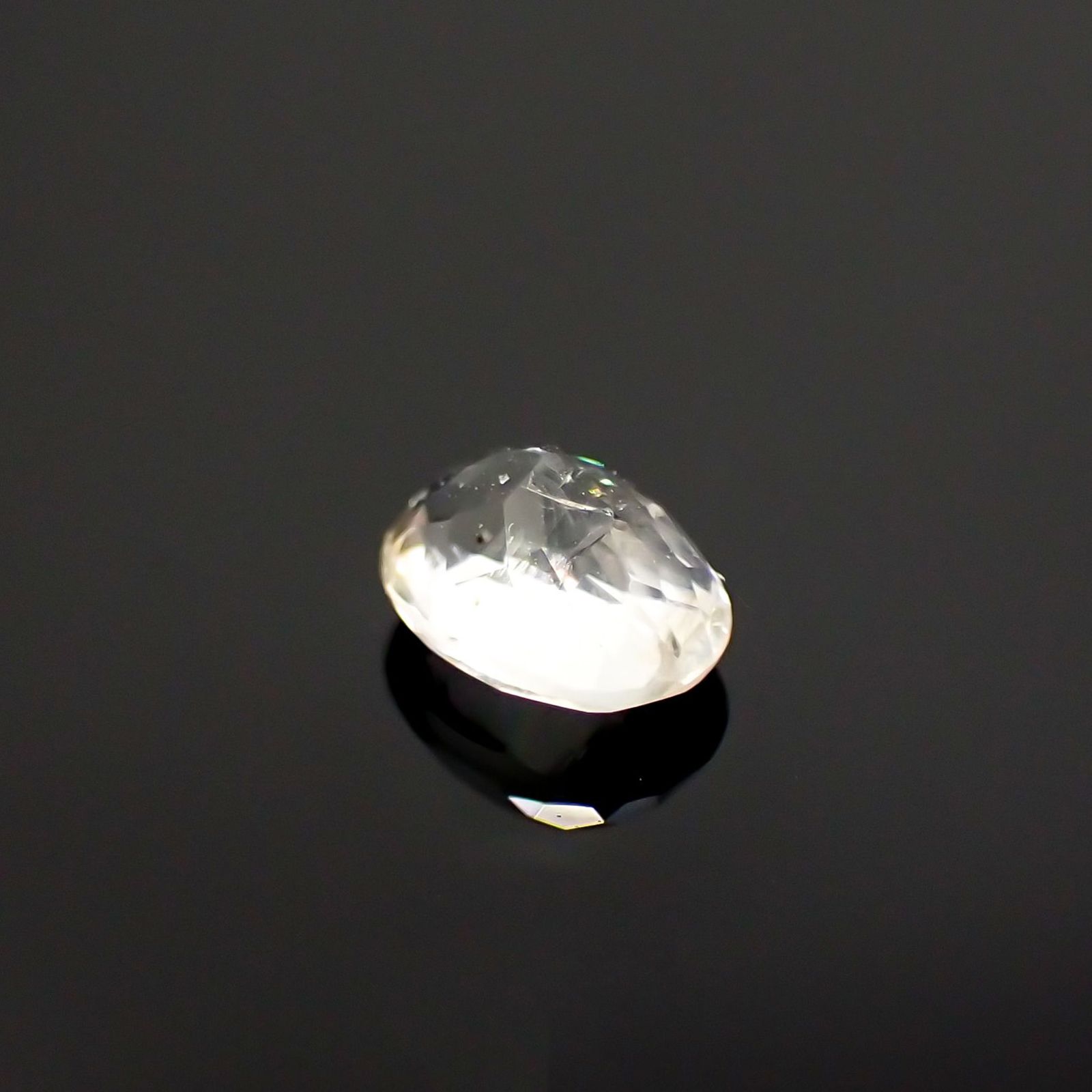 ハイアライトオパール(宝石名オパール) メキシコ産 0.162ct ソ付(彩珠)[210712059]4.1×3.1mm前後