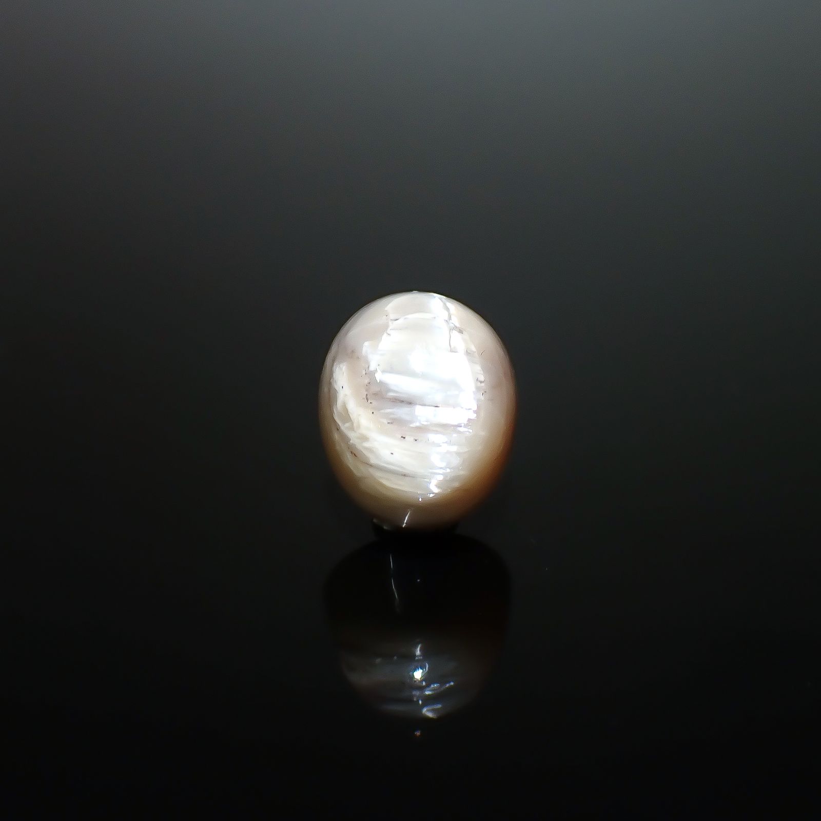 オパールキャッツアイ ブラジル・バイーア州産 4.32ct / 11.3x9.4mm前後 [260933096]