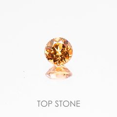 スペサルティンガーネット マンダリンオレンジカラー ケニア産 ルース 0.3ct[20084395]3.9×3.9mm前後