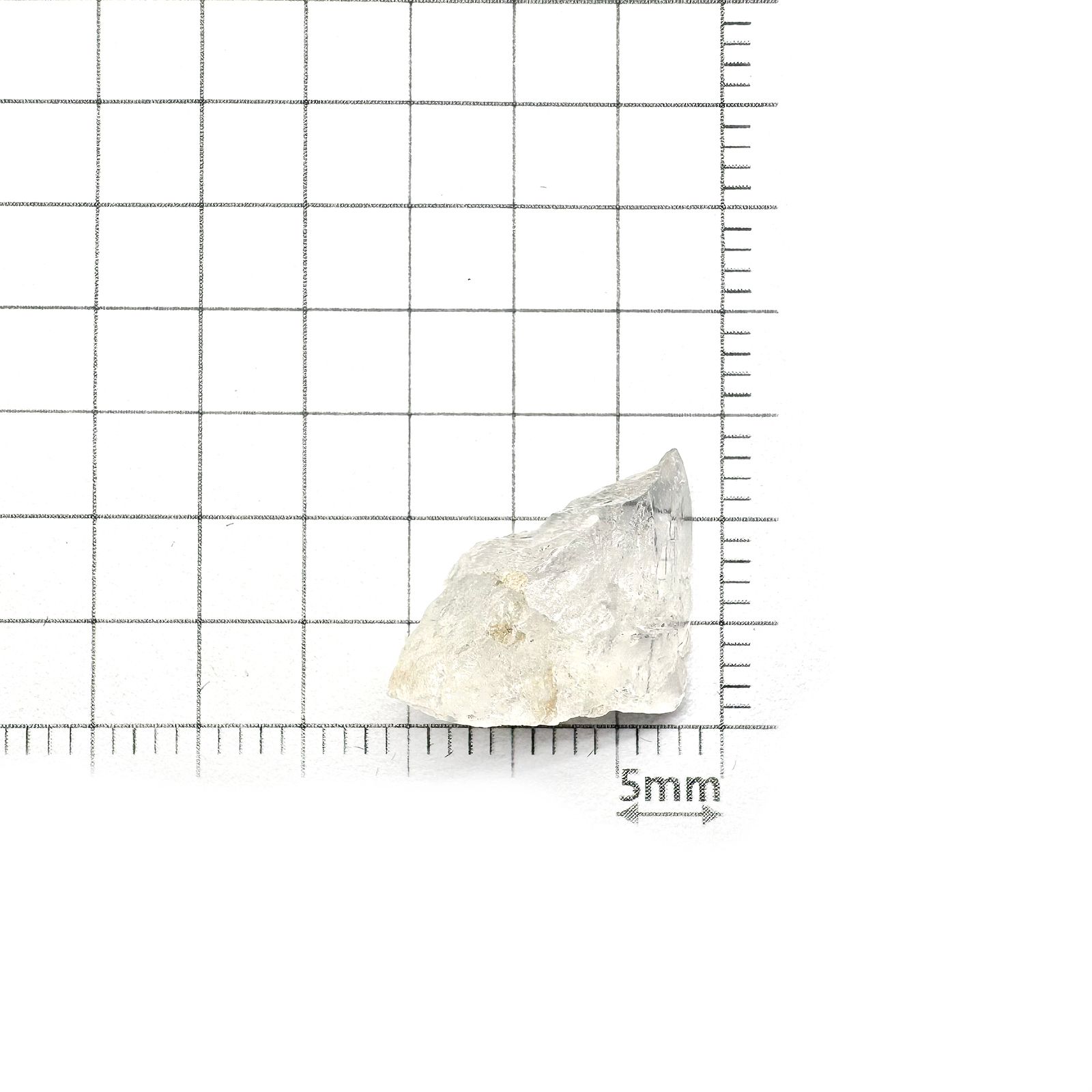 フェナカイト 原石 ウクライナ産 6.95ct[240326813]17.5x10.8mm前後