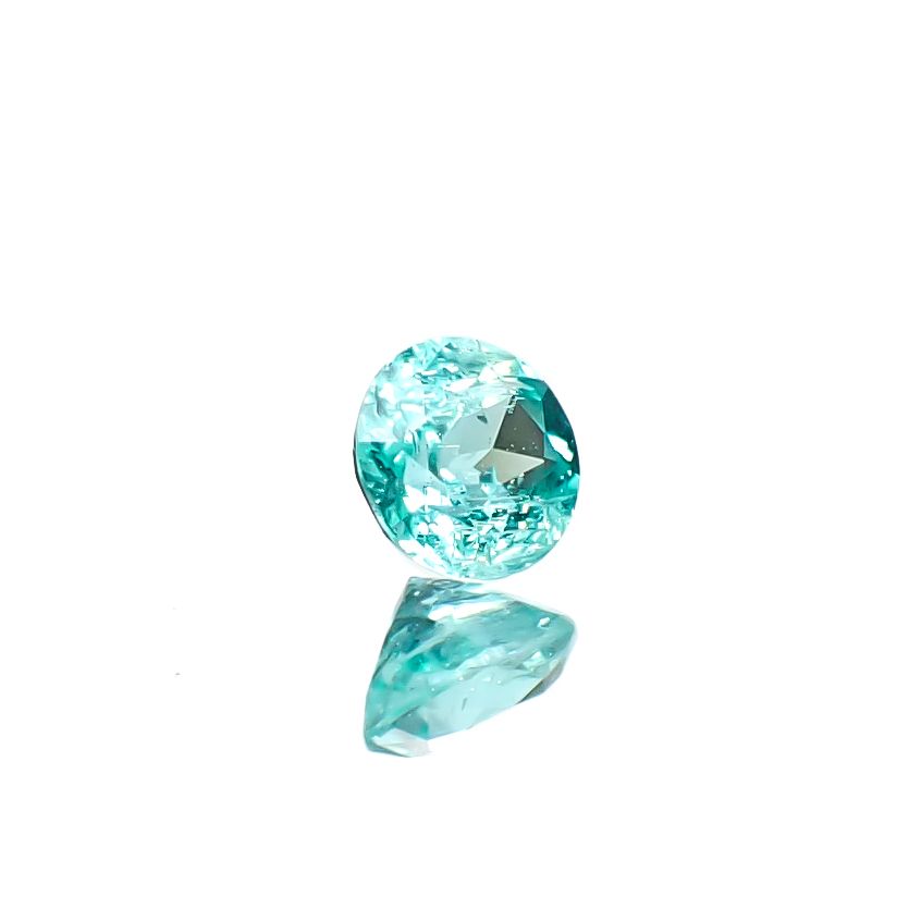 パライバトルマリン ブラジル・キントス鉱山産 0.12ct [241229543]3x3mm前後