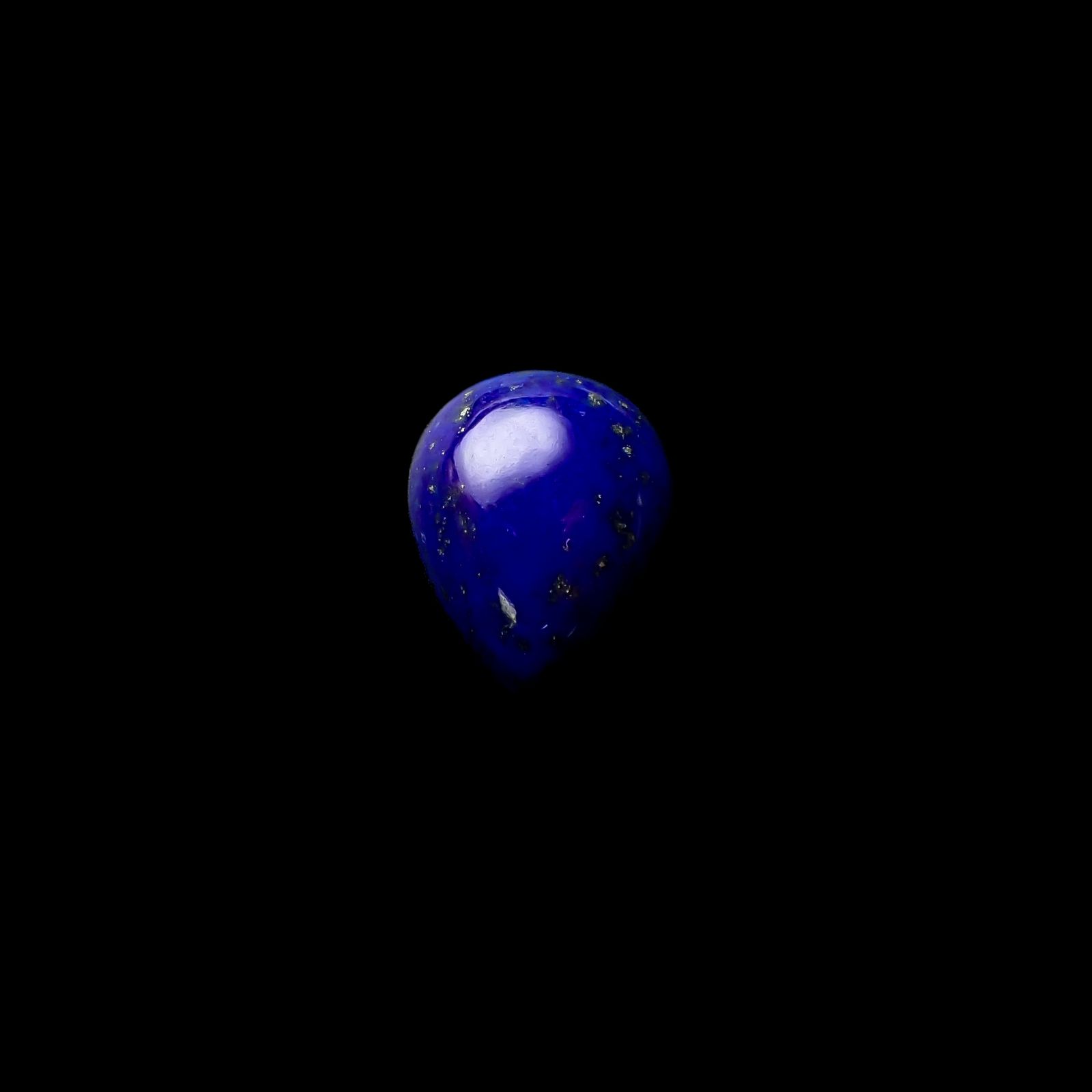 ラピスラズリ アフガニスタン産 6.76ct [241129427]15.5x11.8mm前後