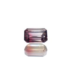 バイカラーサファイア(宝石名バイカラー・サファイア)タンザニア産 0.28ct 識別済[230622376]4x2.5mm前後