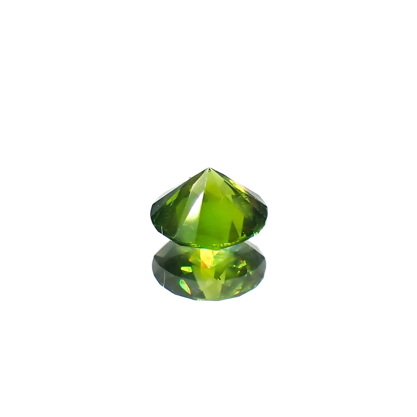 デマントイドガーネット ロシア産 0.53ct[240427191]4.9x4.9mm前後