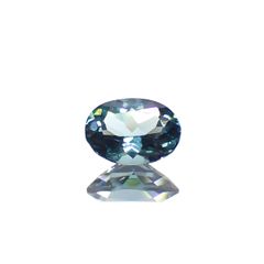 ブルートルマリン(宝石名トルマリン)アフガニスタン産 0.26ct 識別済[230321085]4.9x3.4mm前後