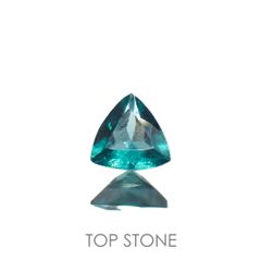 グリーンアパタイト(ノーブルモロキサイト)(宝石名アパタイト)マダガスカル産 0.26ct 識別済[220616381]4.5x4.5mm前後