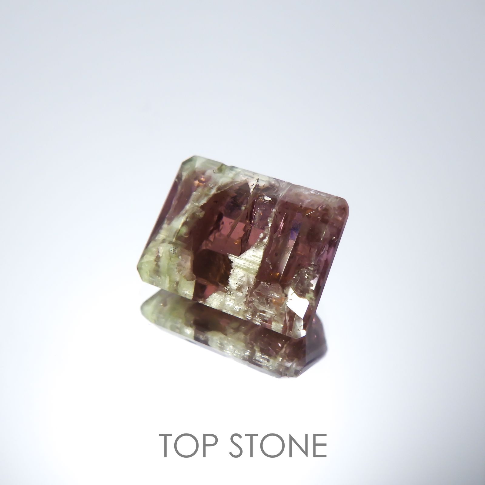 ゼブラトルマリン ブラジル産 2.10ct[220515926]8.9x6.7mm前後
