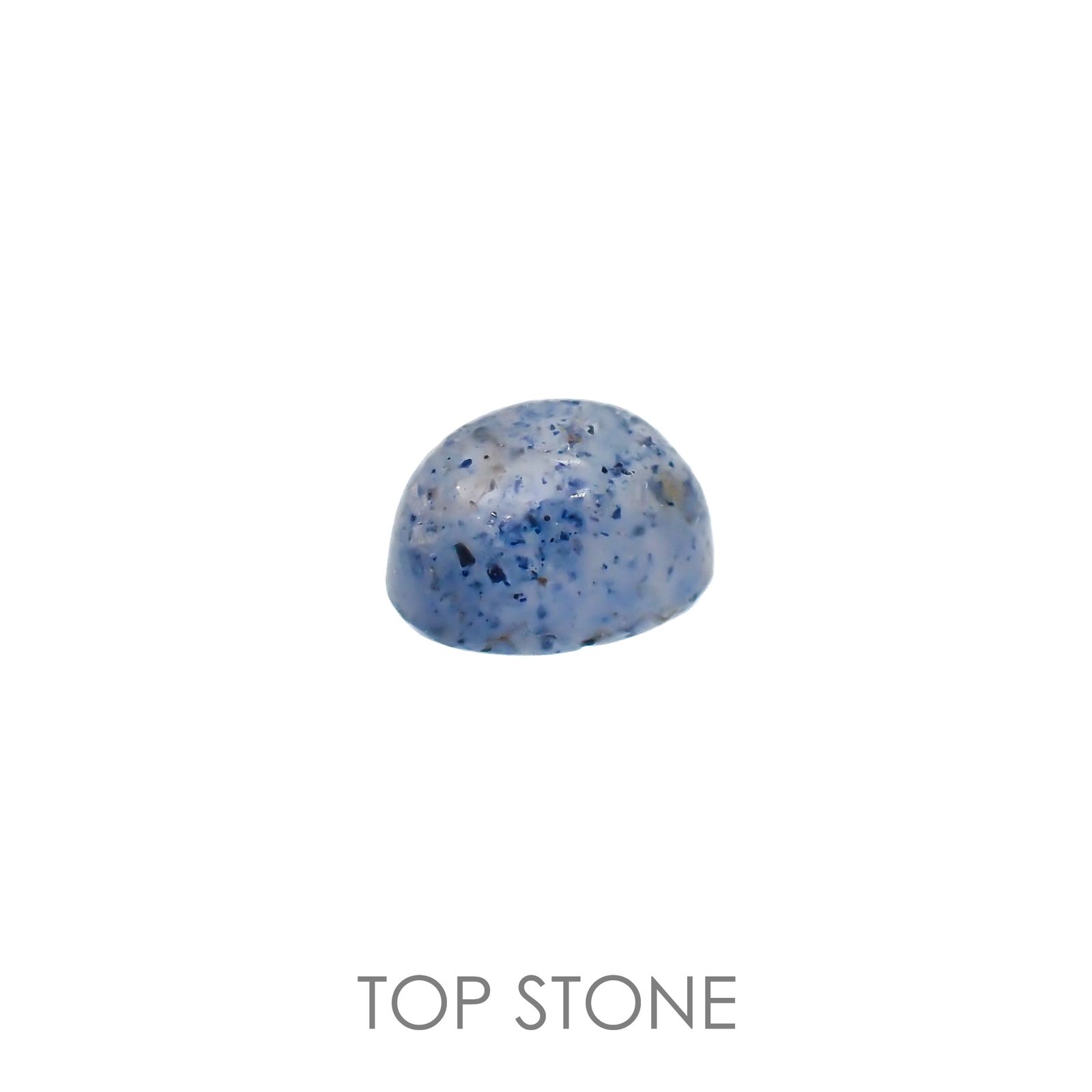 ラズライトインクォーツ(宝石名ラズライト イン クォーツ)アフガニスタン産 1.78ct 識別済[220918121]7.8x6.3mm前後