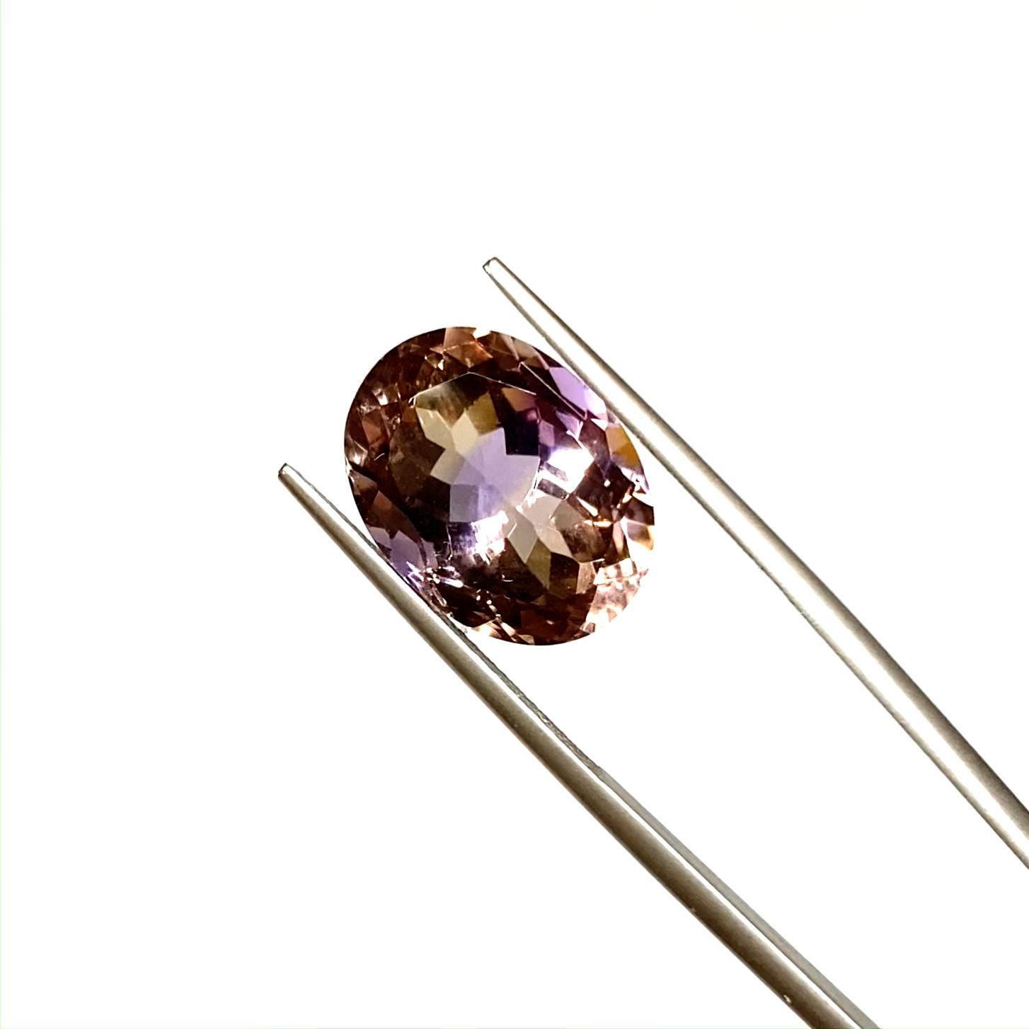 【ブラジル産】アメトリン アメトリン ブラジル産 8.71ct[221018588]15.1x11.4mm前後 | TOP STONE