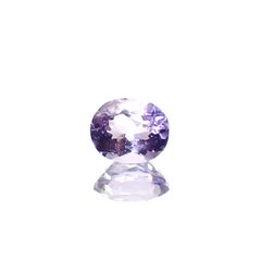マリアライト(宝石名パープル・スキャポライト)スリランカ産 0.41ct 識別済[240326983]5.2x4.3mm前後