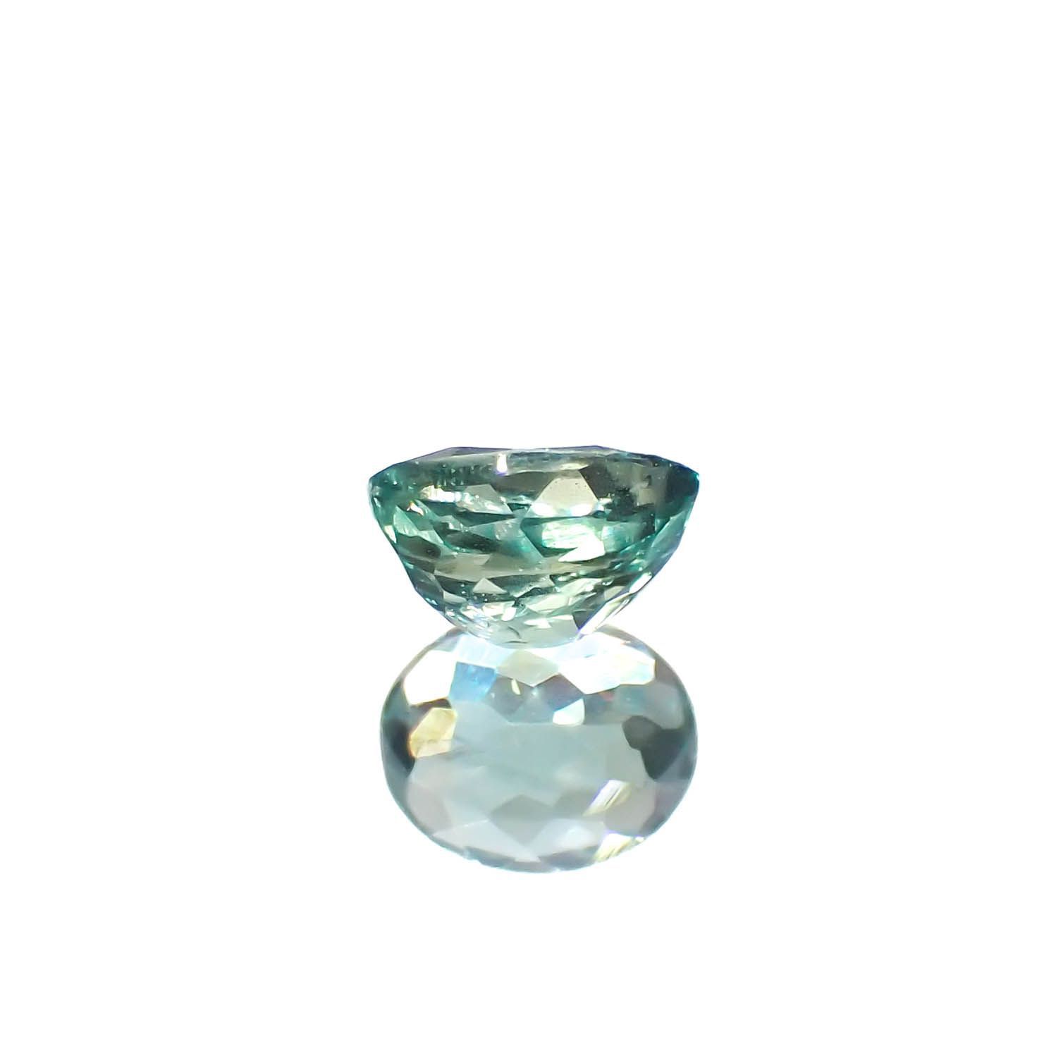 アレキサンドライト(宝石名アレキサンドライト)インド産 0.46ct 識別済[230120269]5x4mm前後