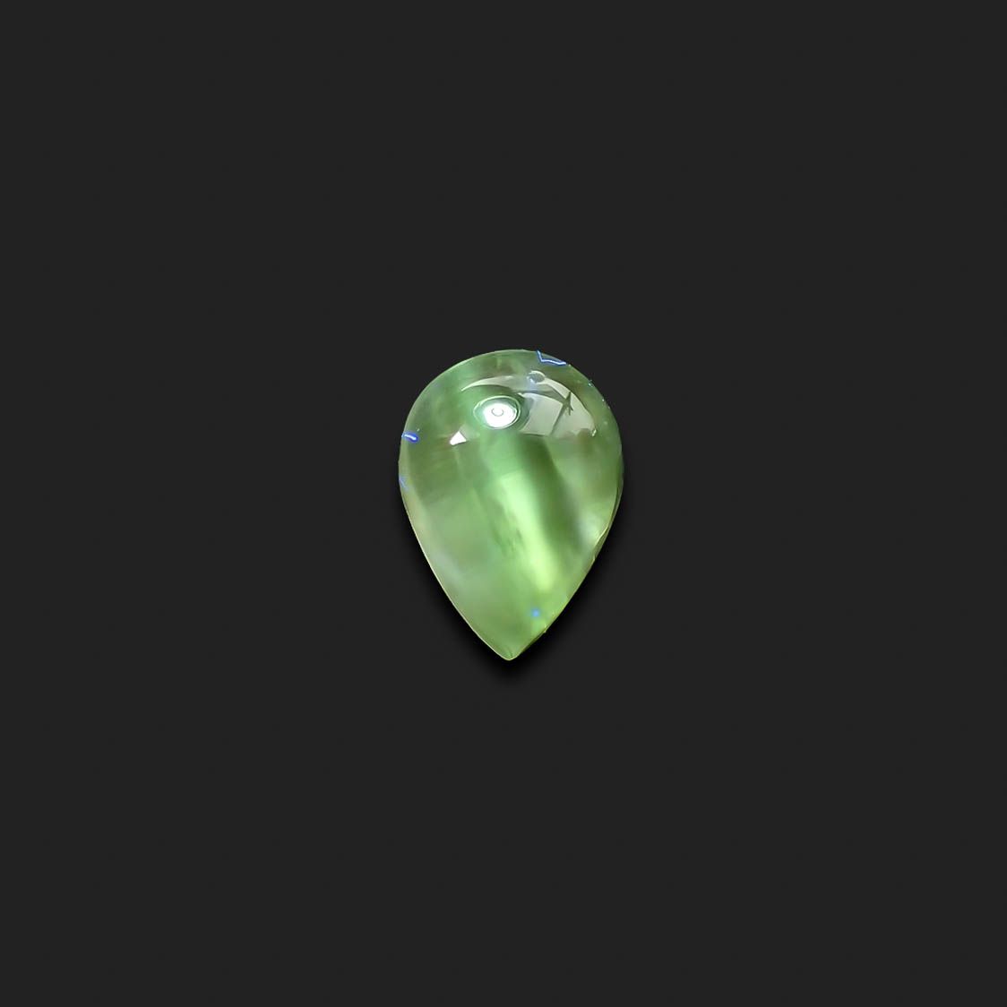 バナジウムコーネルピンキャッツアイ(宝石名コーネルピン)タンザニア産 0.45ct 識別済[240125870]5.7x4mm前後
