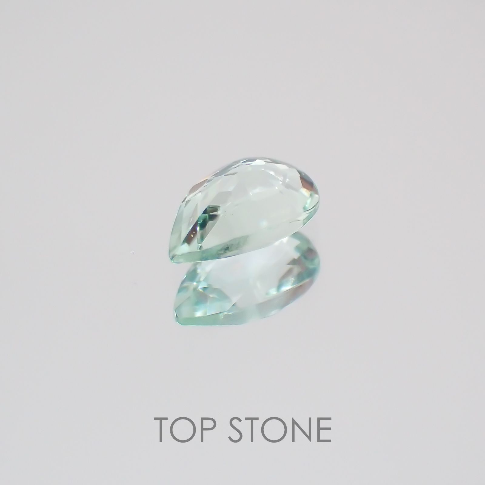 ミントベリル(宝石名グリーン・ベリル) ブラジル産 0.16ct 識別済[21019705]4.9×3.2mm前後