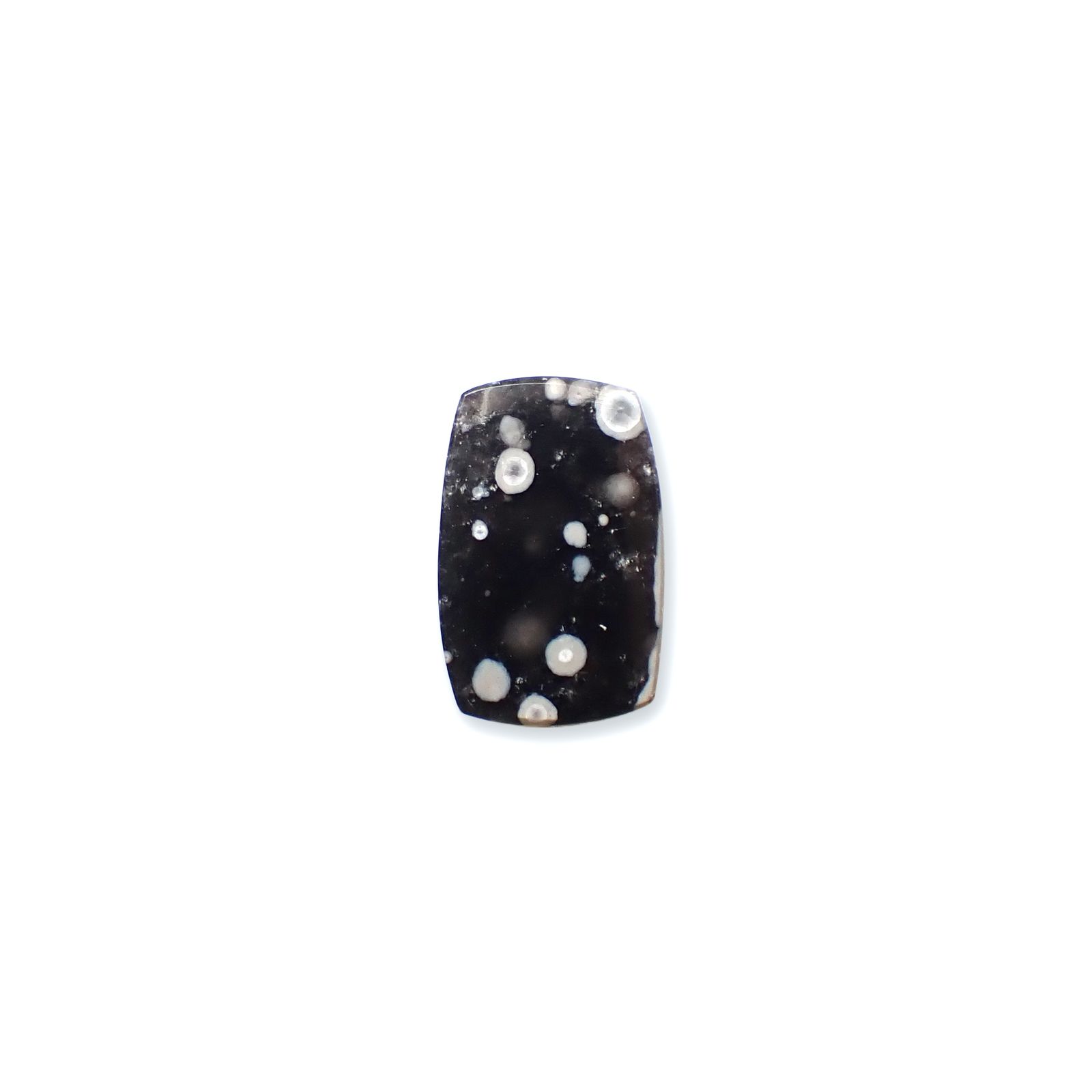 コスミックオブシディアン イタリア産 4.50ct [250730668]13.3x8.6mm前後