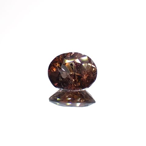 アキシナイト(宝石名アキシナイト)パキスタン産 1.37ct 識別済[220717020]8x6.4mm前後