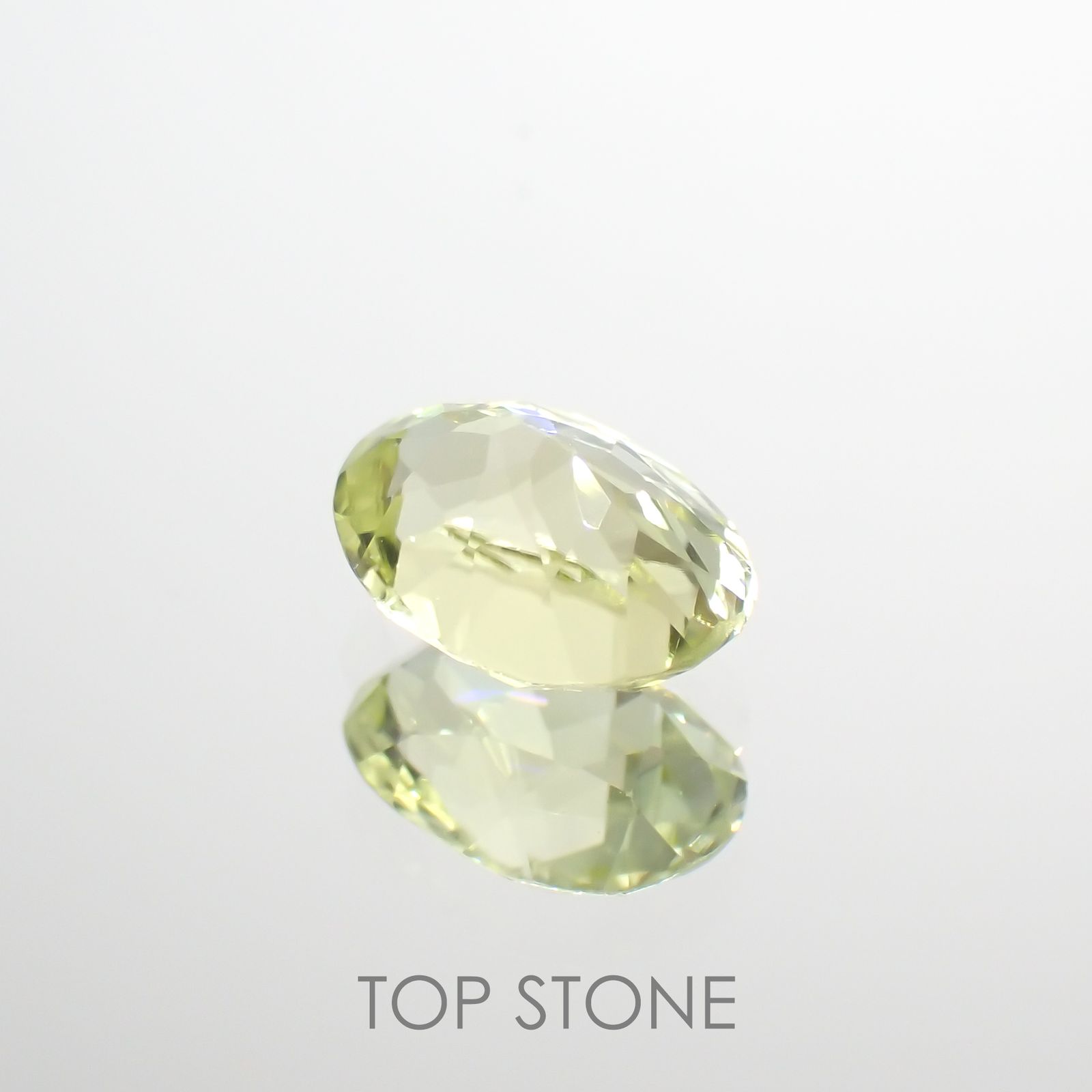 シリマナイト(宝石名シリマナイト)インド産 1.28ct 識別済[211113692]7.8x5.8mm前後