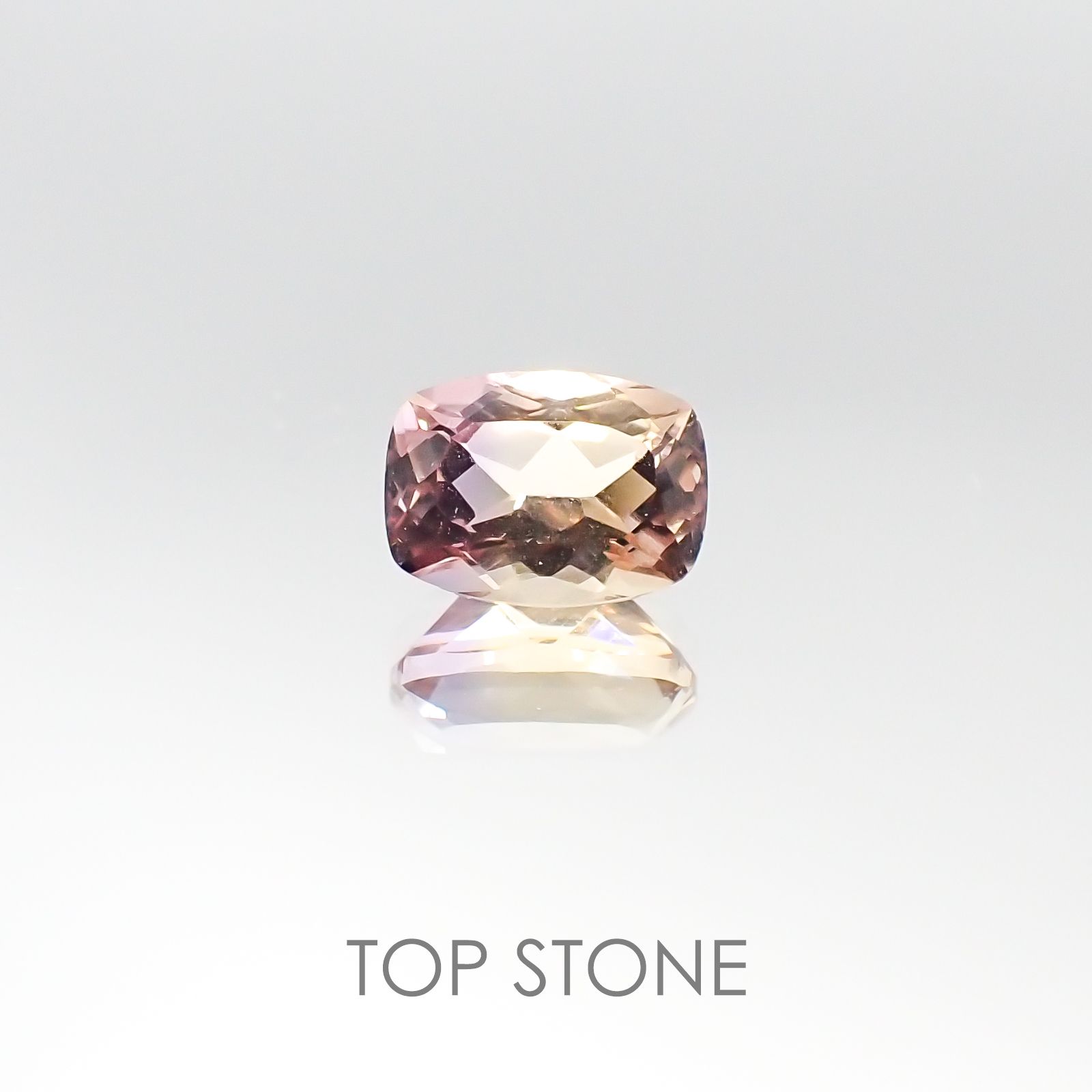 アメトリン ブラジル産 ルース 1.06ct[20095359]7.4×5.5mm前後