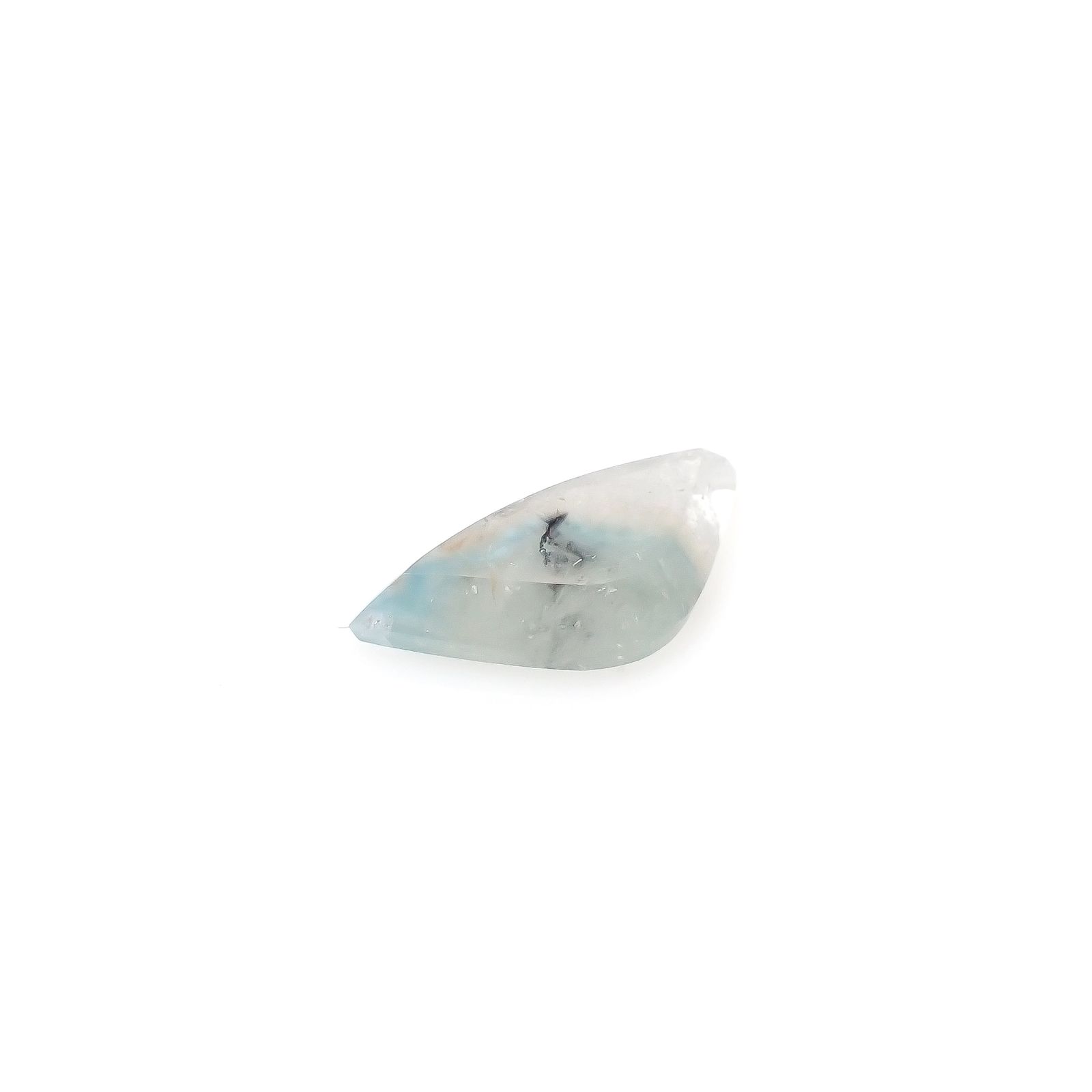 ◇フリーフォーム◇パライバクォーツ ブラジル産 4.32ct[240527409]19.3x8.7mm前後