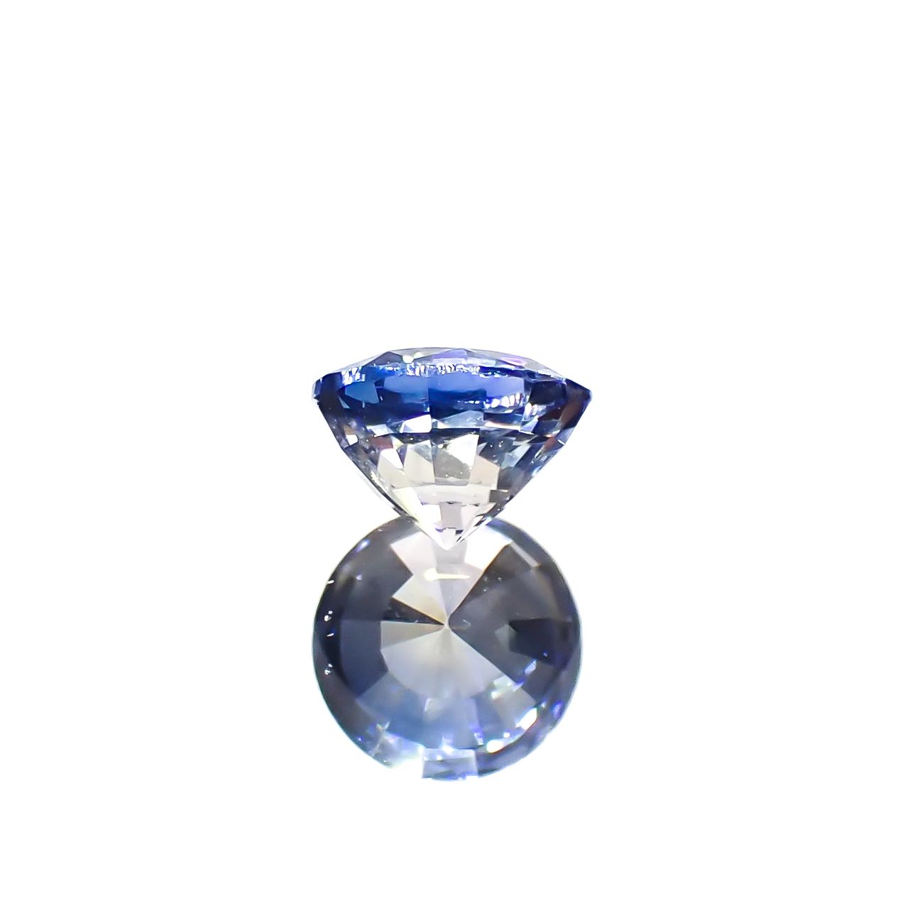 アイスブルーサファイア スリランカ産 0.47ct[240828653]4.5x4.5mm前後