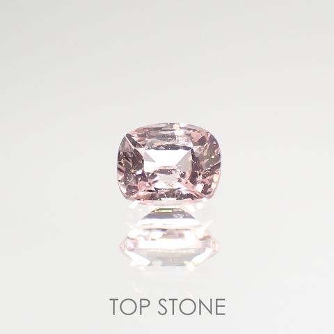 ピンクサファイア(宝石名ピンク・サファイア) マダガスカル/スリランカ産 0.41ct 識別済[210812554]4.4×3.5mm前後