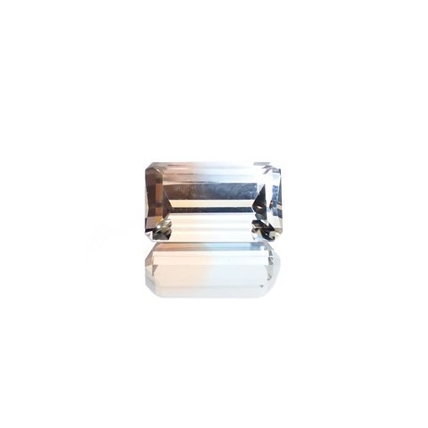 バイカラートパーズ ウクライナ産 4.47ct / 11.1x6.5mm前後 [231224894]